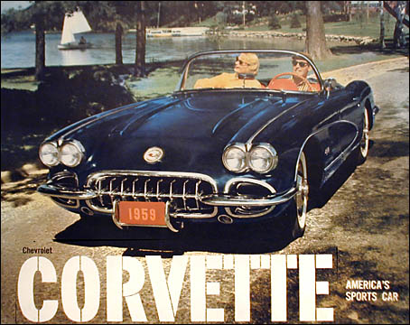 1959 Corvette ad